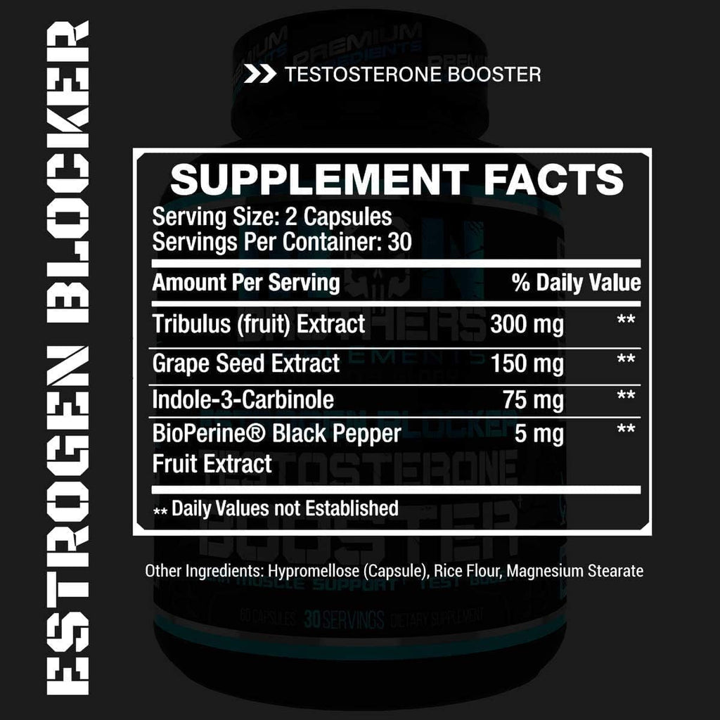 Iron Brothers Men’s Testosterone Support Supplement