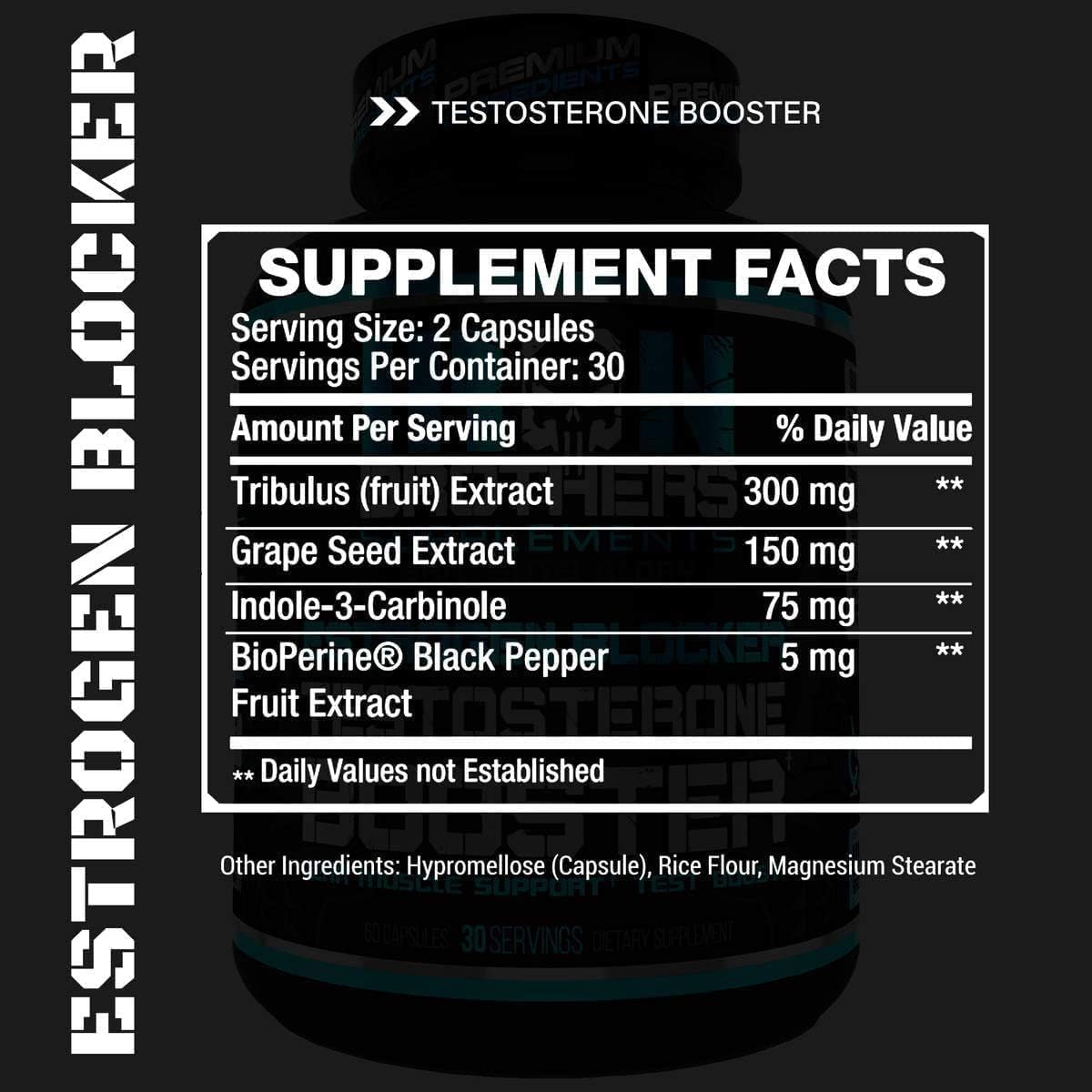 Iron Brothers Men’s Testosterone Support Supplement