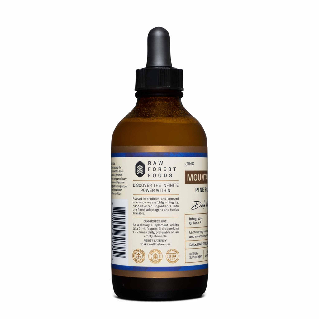 RAW Forest Foods Mountain Alchemy Pine Pollen Elixir Tincture