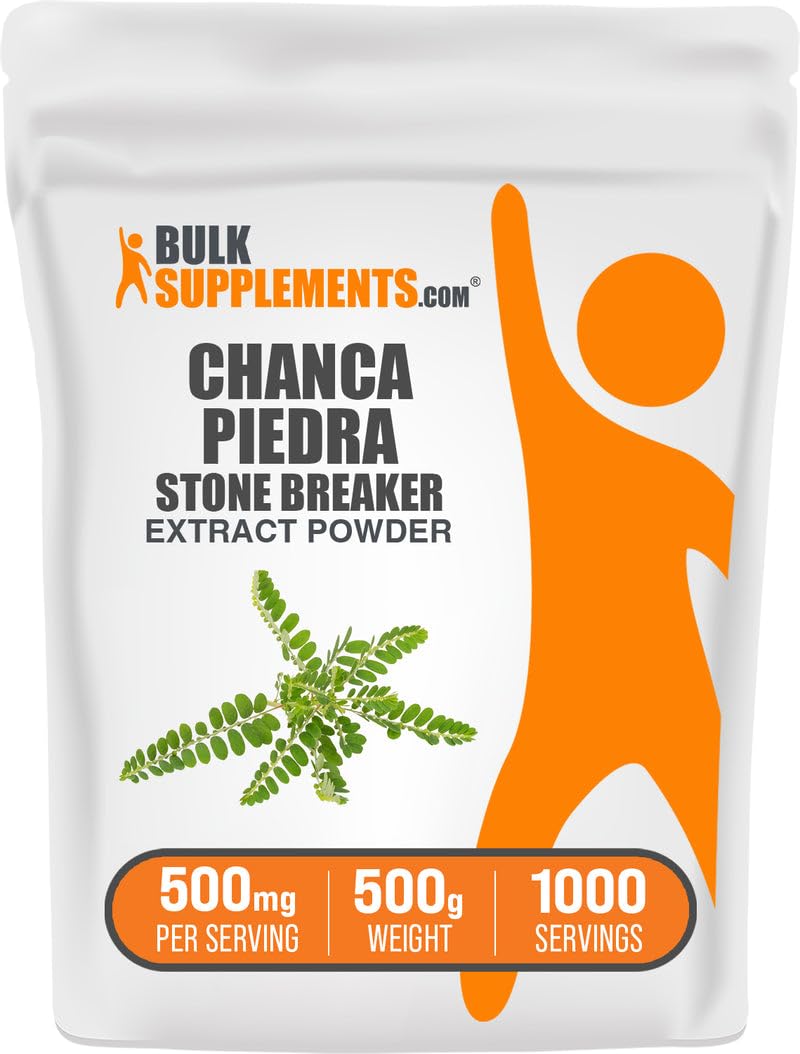BulkSupplements Chanca Piedra Extract Powder Kidney Support - 500g