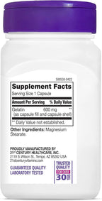 21st Century Gelatin 600 mg - 300 Capsules (Pack of 3) - image 3