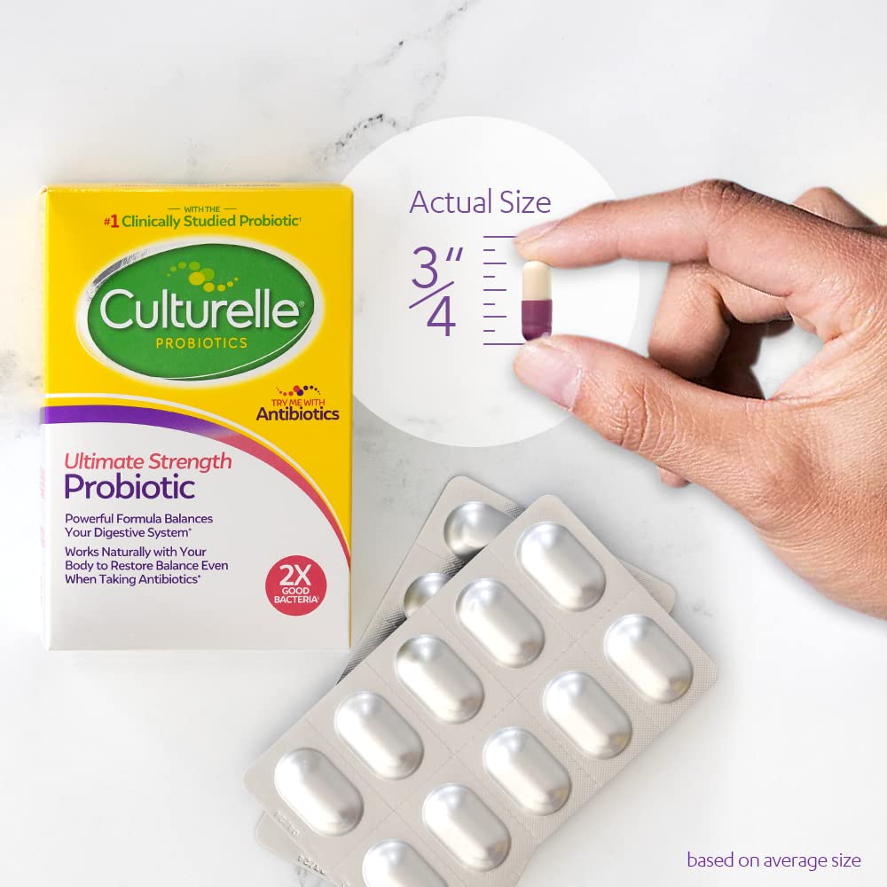 Culturelle Ultimate Strength Probiotic 20B CFUs - 30 Capsules - image 3