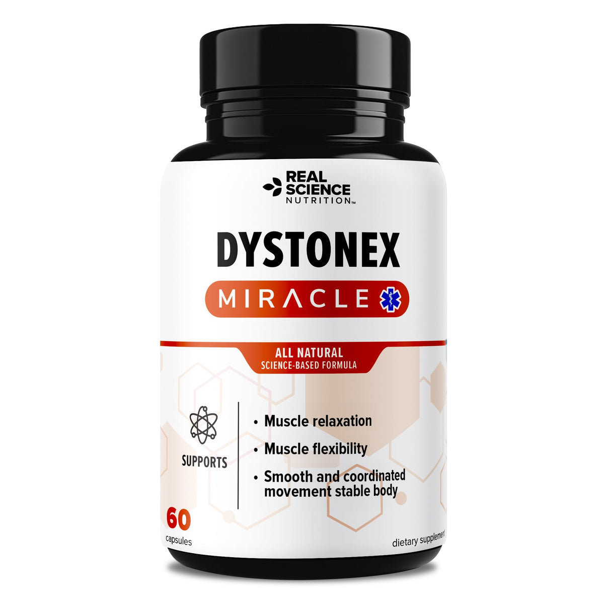 Real Science Nutrition Dystonex Muscle Support - 60 Capsules