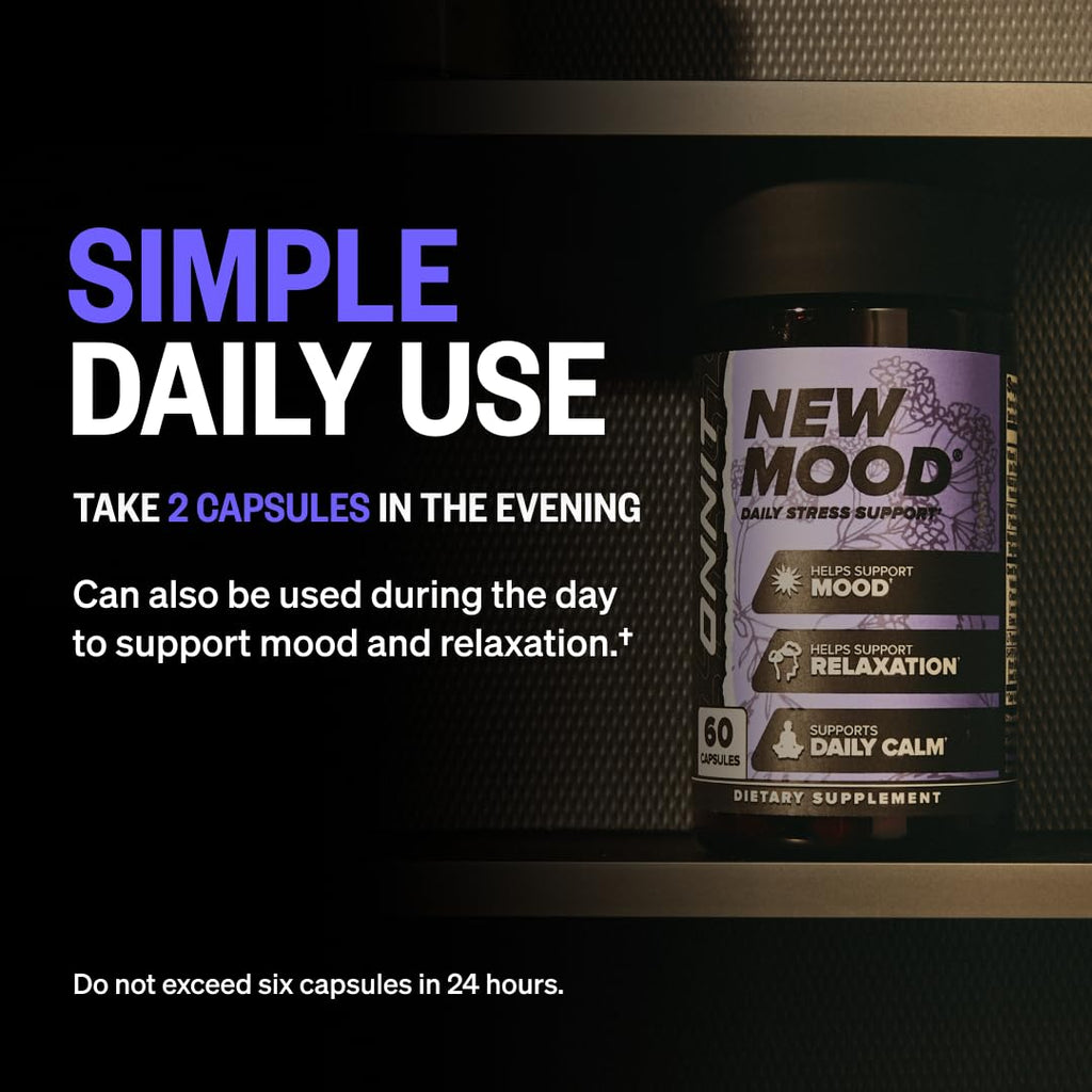 ONNIT New Mood Stress & Sleep Support Supplement - 60 Capsules - image 7