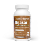 Herbsforever Bijasar Indian Kino Tree Extract - 60 Vegetarian Capsules