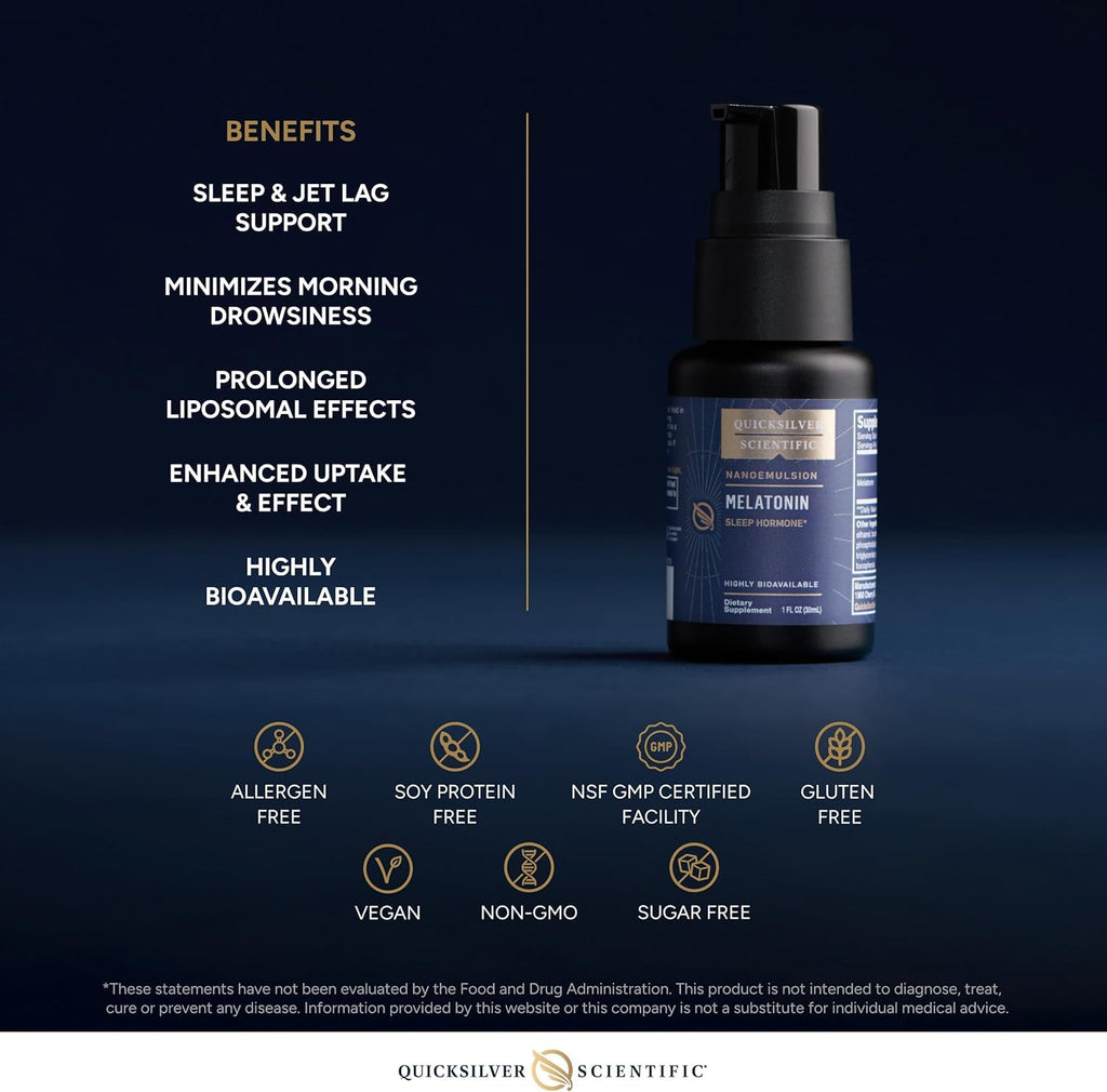 Quicksilver Scientific Liposomal Melatonin Liquid - 30 ml - image 4