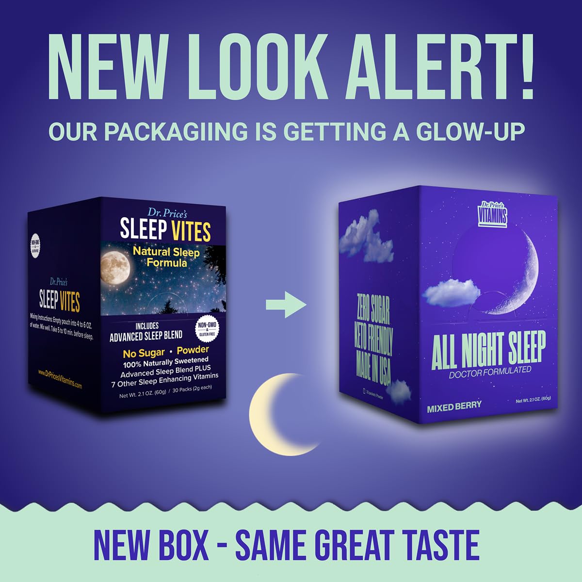 Dr. Price's Vitamins Sleep Vites Natural Sleep Aid Powder - 30 Packets - image 2