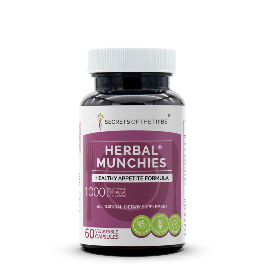 Secrets of the Tribe Herbal Munchies 60/120 Capsules