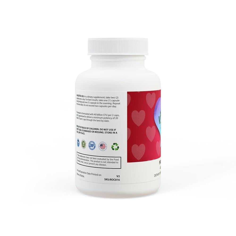 VITA JKORE Probiotics Supplement 40 Billion CFU - 60 Capsules - image 3
