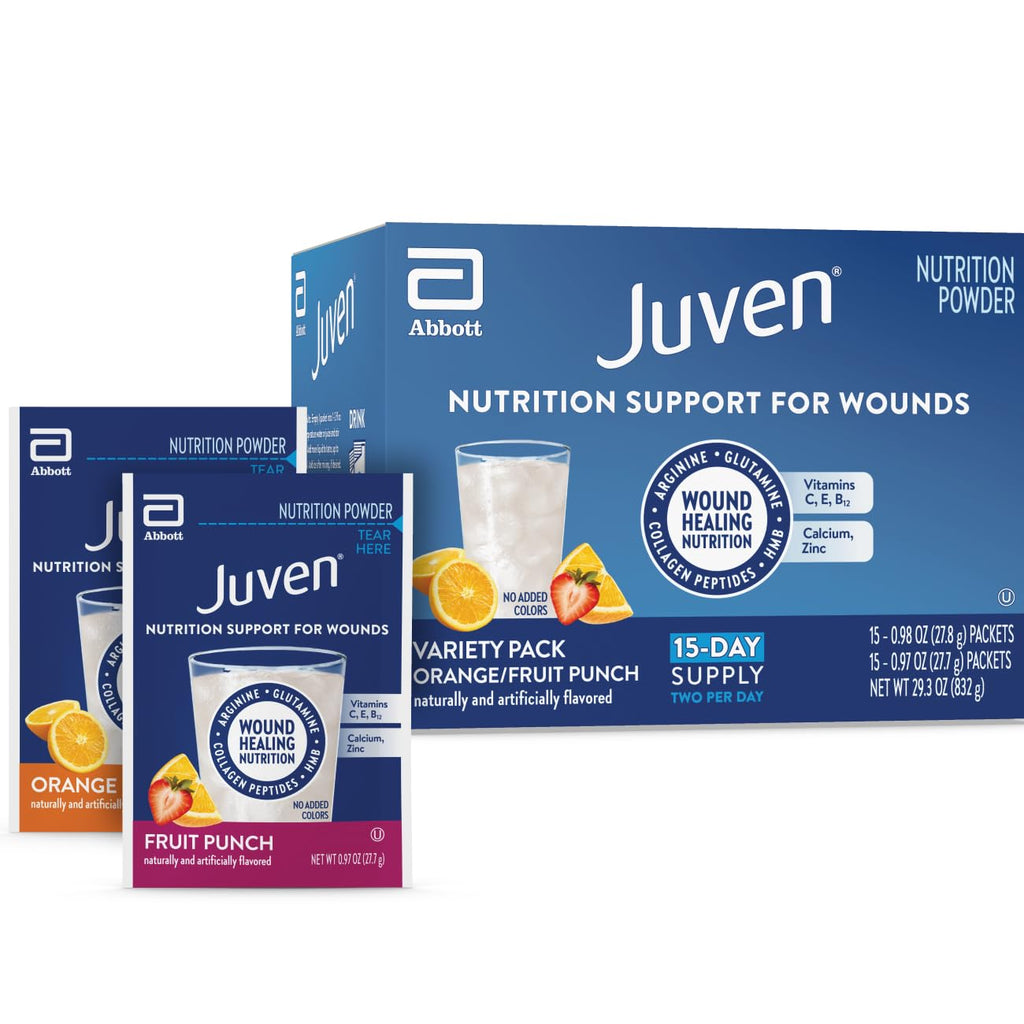 Juven Nutrition Support for Wound Healing, Variety Pack, 30ct