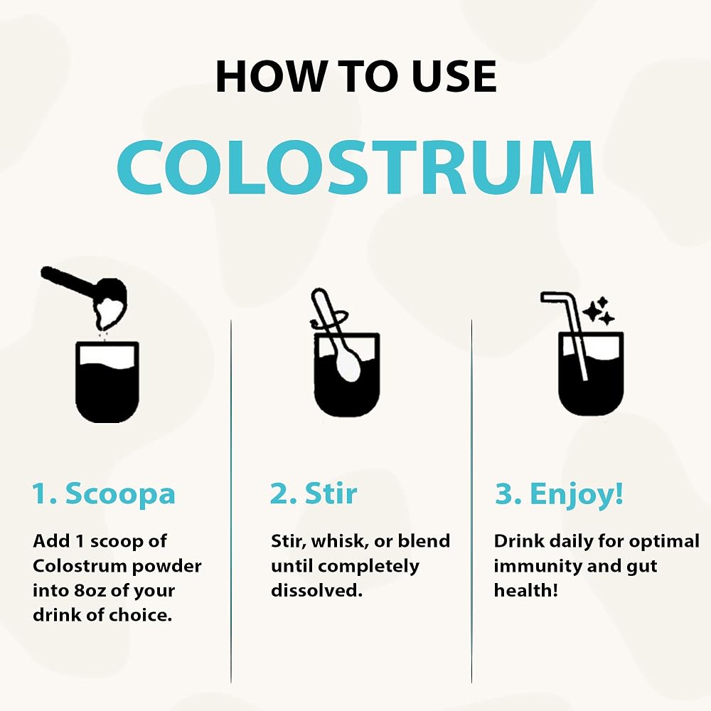 Nutragenis Colostrum Premium Powder for Gut Health & Immunity - 60 Servings - image 3