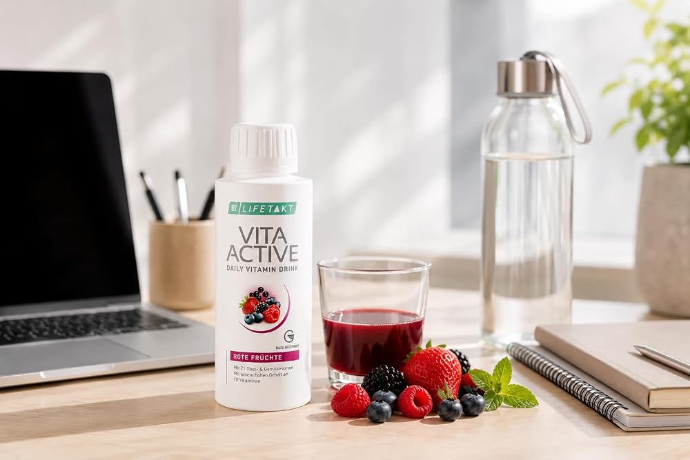 LR Health & Beauty Lifetakt Vita Active Red Fruit Drink - 5 Fl Oz - image 5