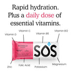 SOS Hydration Electrolyte Powder Sticks