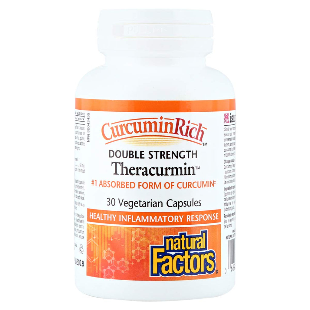 Natural Factors CurcuminRich Double Strength Theracurmin - 30 Capsules - image 4