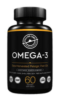 Stellar Labs Omega-3 Fish Oil Supplement - 60 Capsules