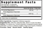 Nature's Fusions Magnesium Glycinate 480mg Elemental - 120 Capsules - image 3