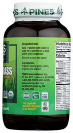 Pines Barley Grass 500 mg - 500 Tablets - image 4