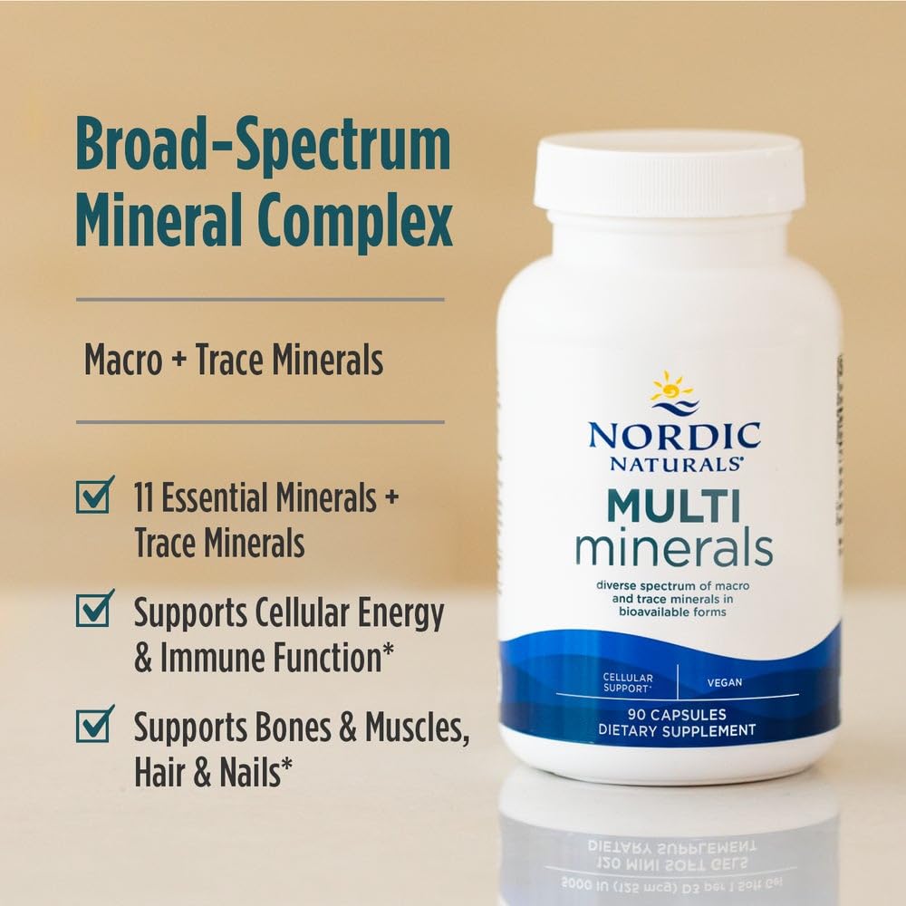 Nordic Naturals Multi Minerals - 90 Capsules - image 3