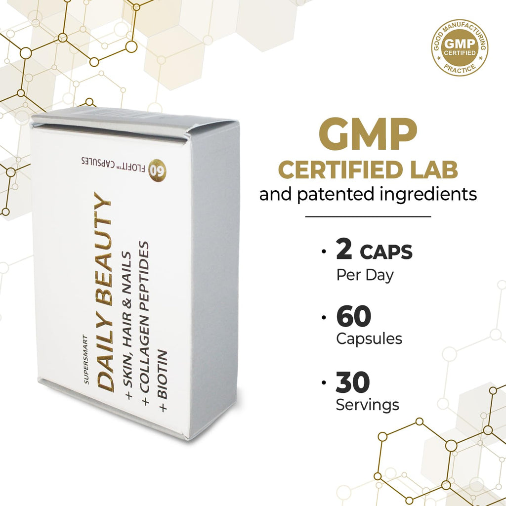 Supersmart Daily Beauty with Verisol Collagen Peptides - 60 Capsules - image 4
