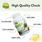 Sprout Source MCT Oil Softgels 1000mg C8 C10 - 90 Count - image 6