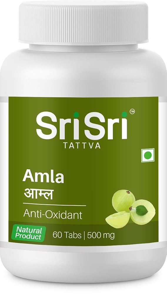 Sri Sri Products Amla Vitamin C - 60 Tablets