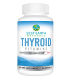 Best Earth Naturals Thyroid Support Supplement - 60 Capsules