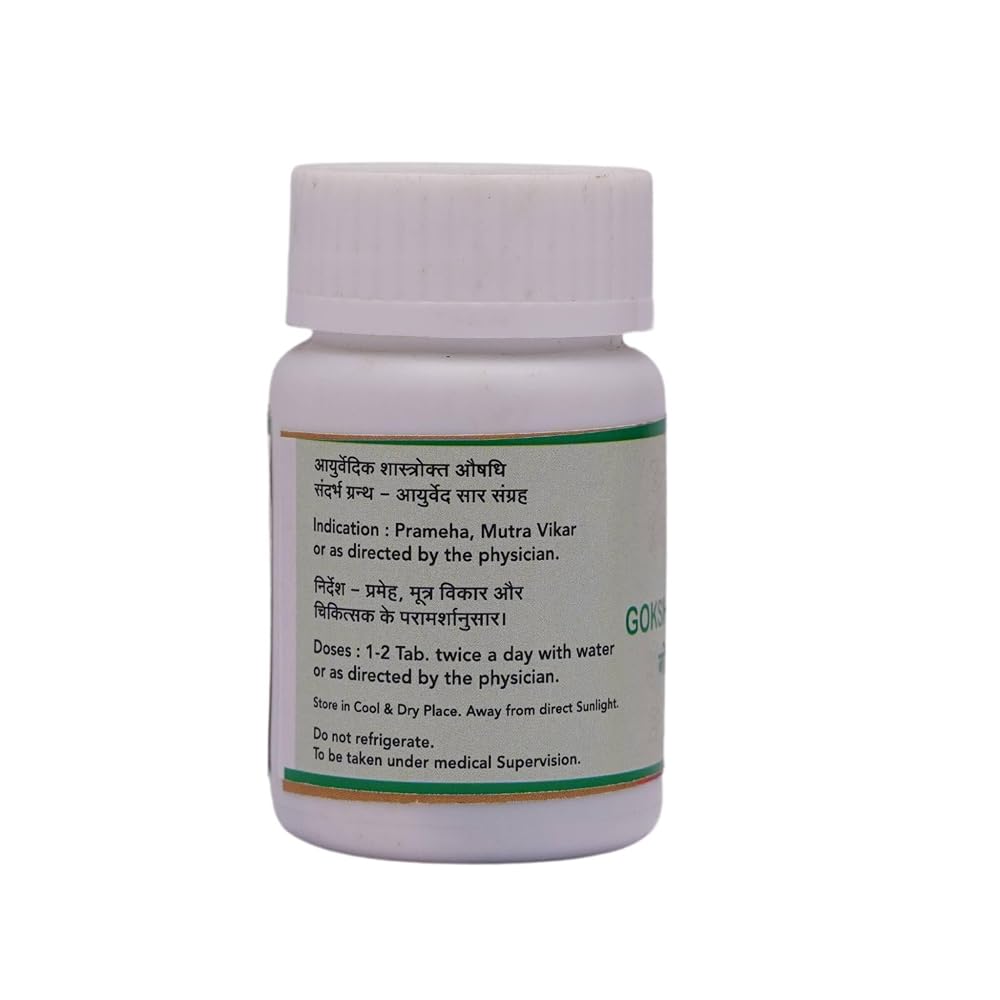 SN Herbals Gokshuradi Guggulu Ayurvedic Herbal Tablets - 50 Tablets - image 2
