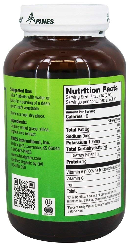 Pines Wheat Grass Tablet 500 mg - image 2