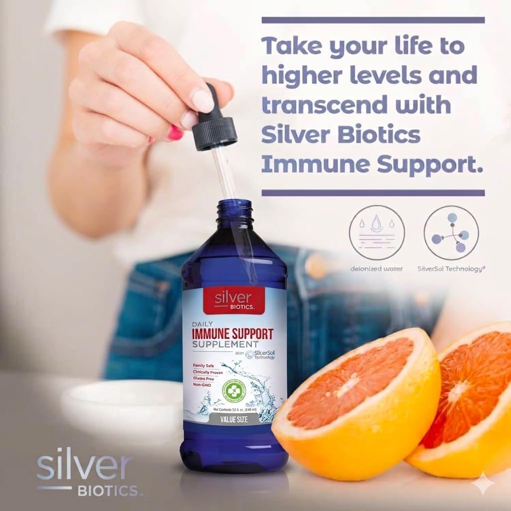 American Biotech Labs Silver Biotics 10 PPM Immune Support - 32 Fl Oz - image 6