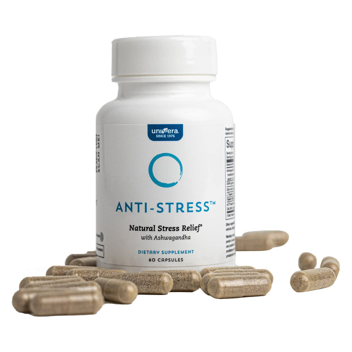 Univera Anti Stress Supplement with Ashwagandha & GABA - 60 Capsules - image 4