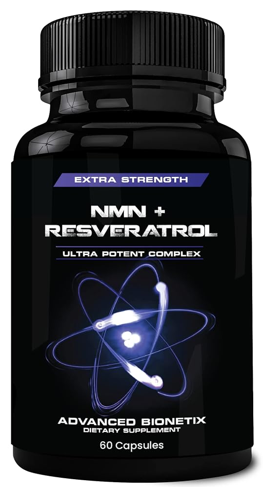 Advanced Bionetix NMN Resveratrol Betaine Capsules - 60 Count