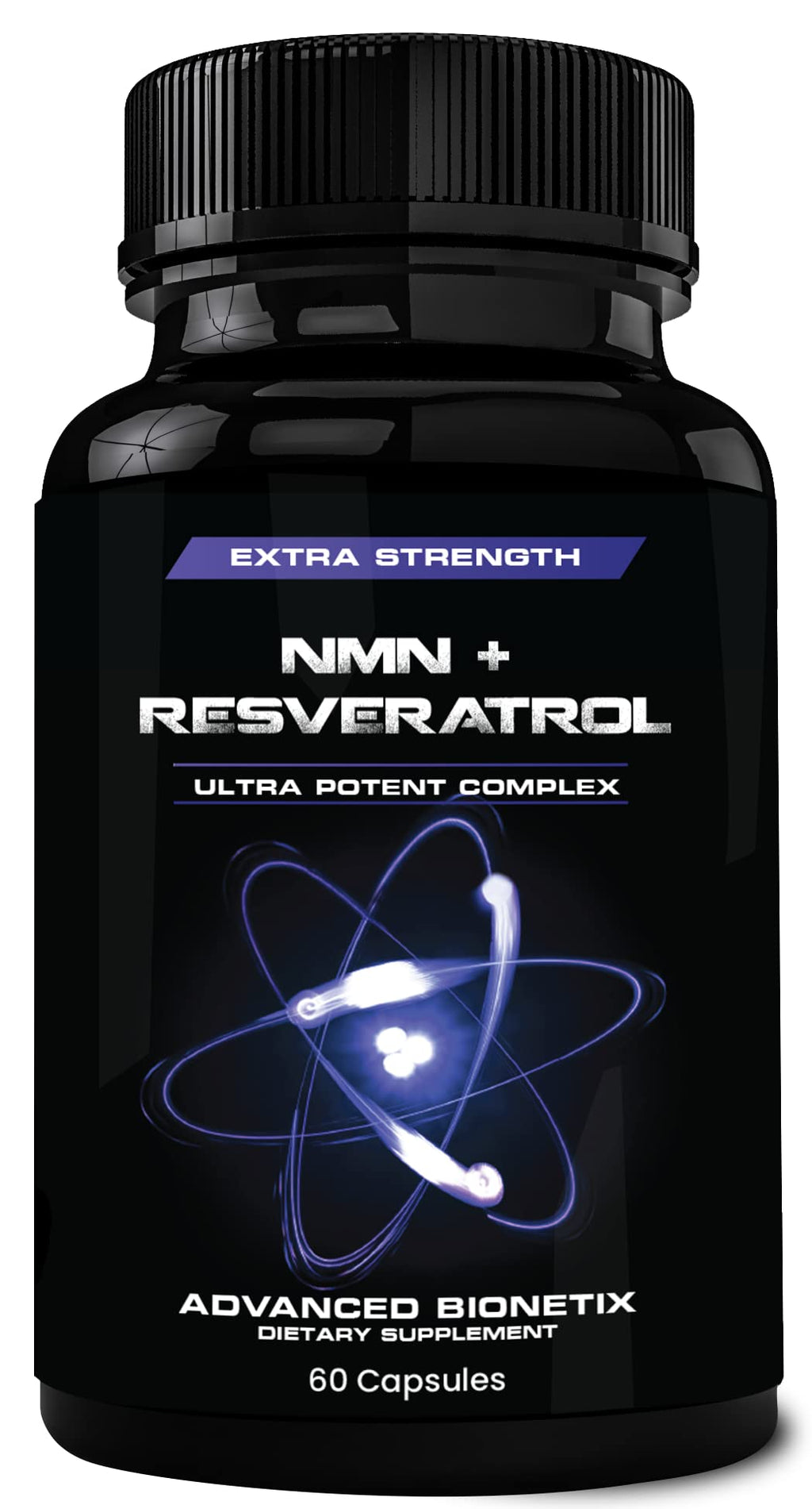 Advanced Bionetix NMN Resveratrol Betaine Capsules - 60 Count