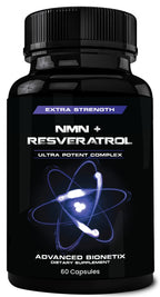 Advanced Bionetix NMN Resveratrol Betaine Capsules - 60 Count