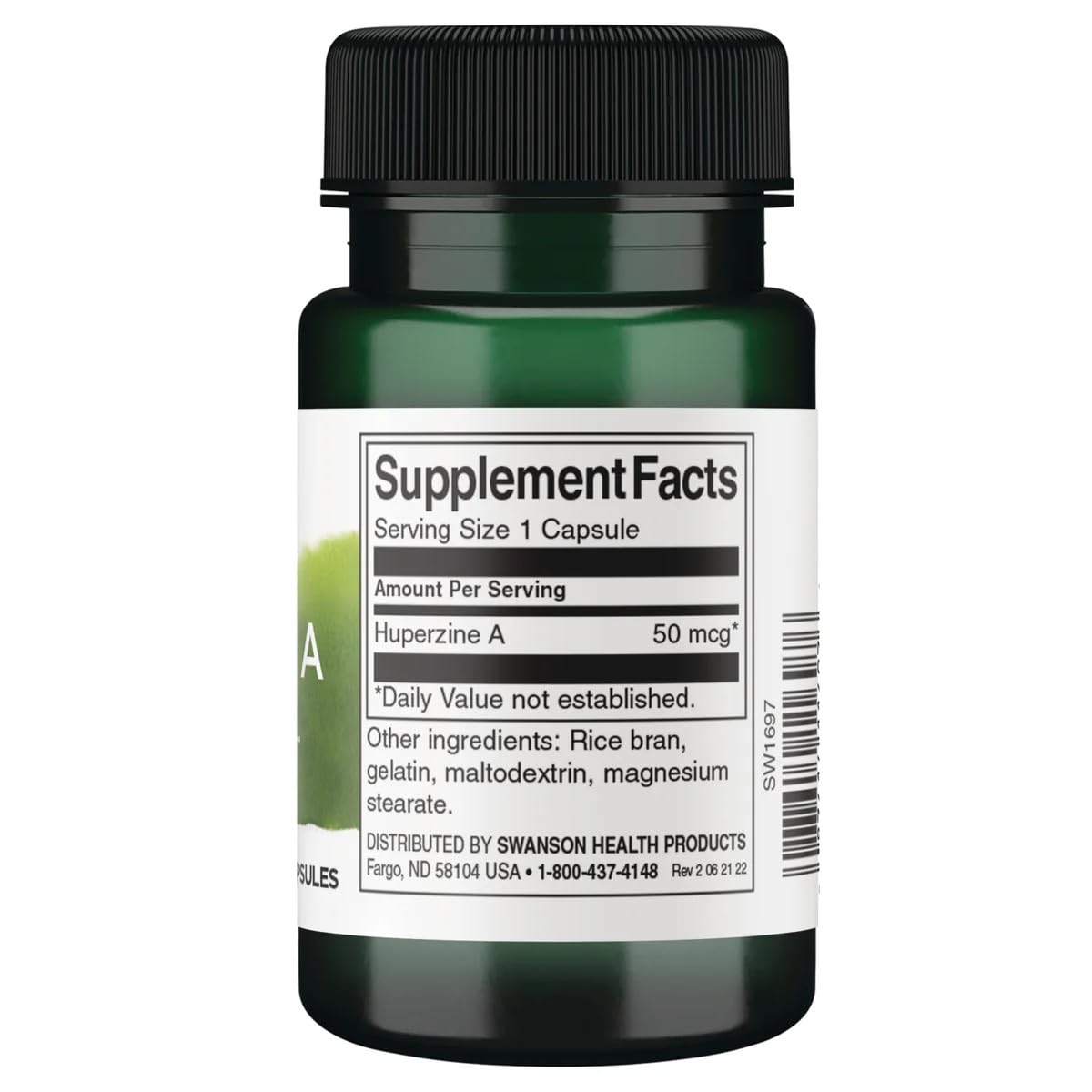 Swanson Maximum-Strength Huperzine A 200 mcg