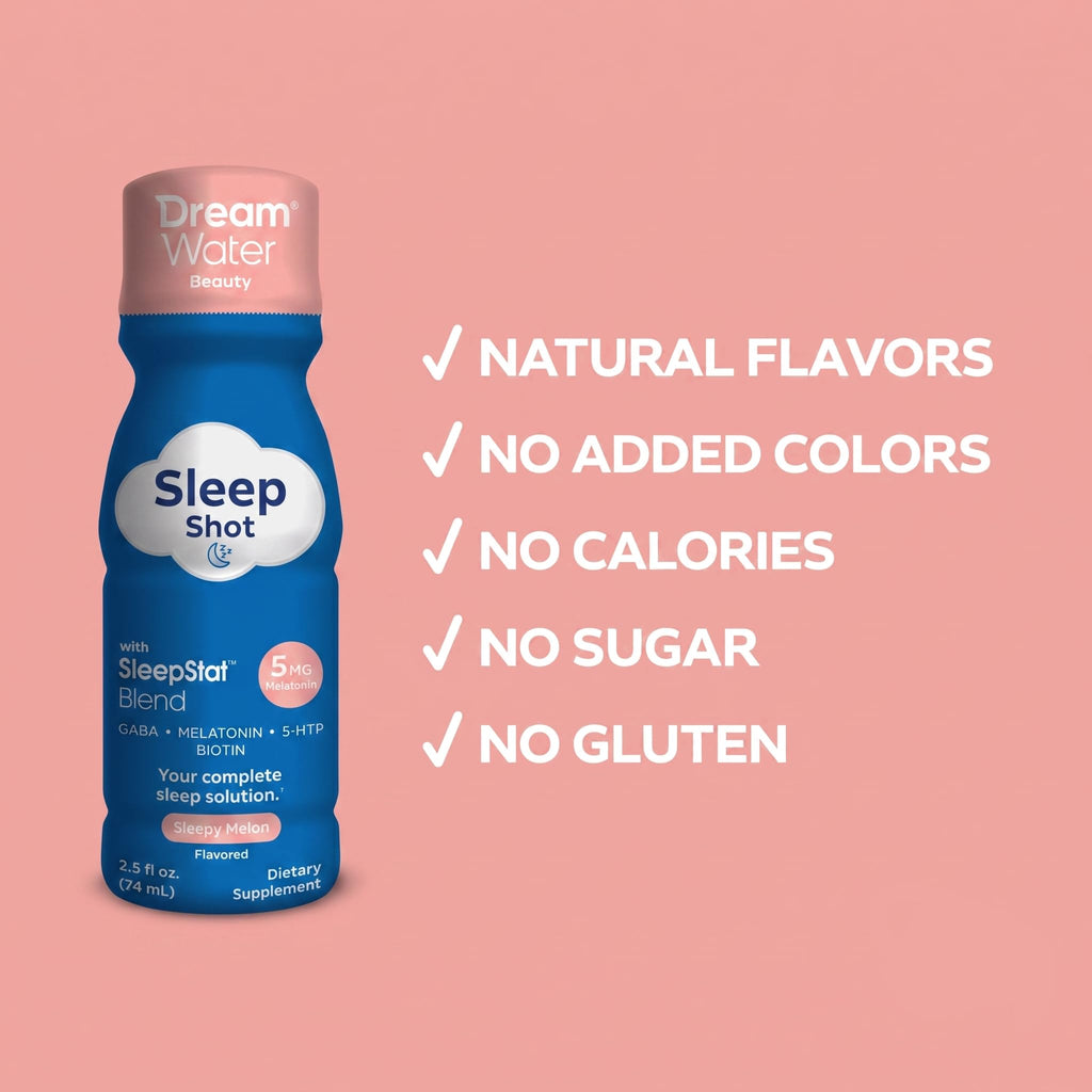 Dream Water Beauty Sleep Aid Drink Supplement; Melatonin 5mg