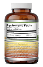 Amazing Nutrition Ginseng Complex 1000mg Korean Extract - 240 Capsules - image 6