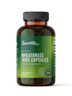 Sproutman Organic Wheatgrass Juice Powder - 150 Vegetarian Capsules