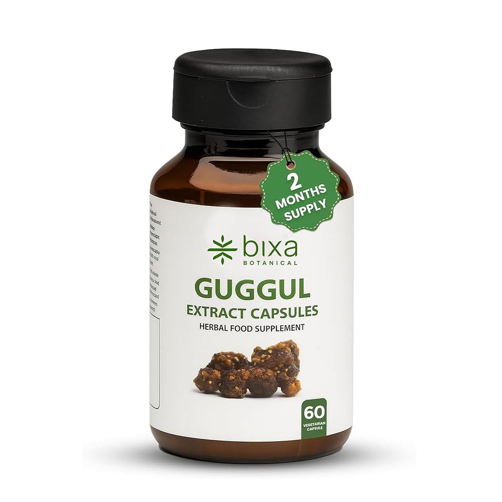 bixa BOTANICAL Guggul Extract 450mg Capsules - 60 Count