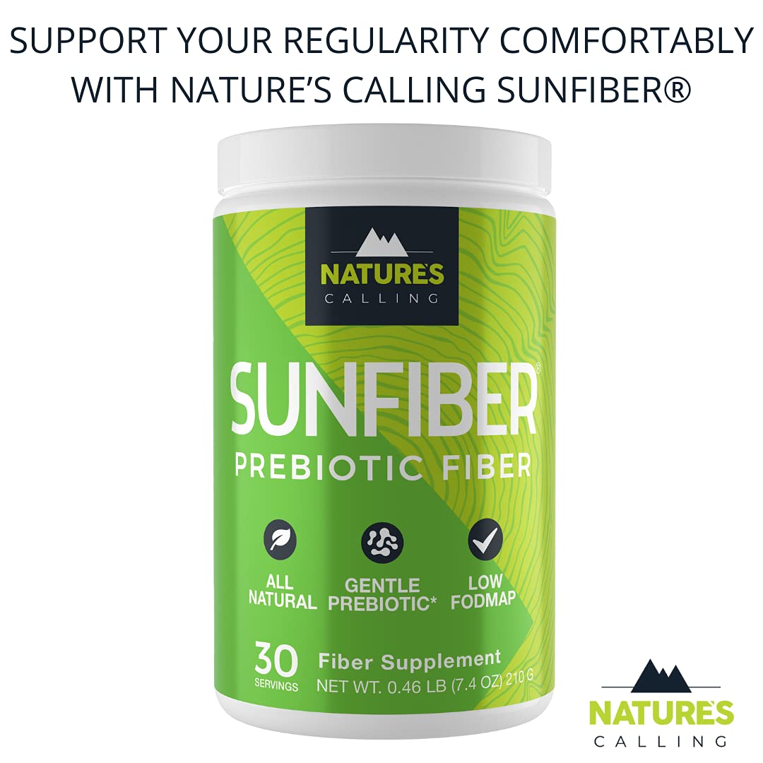 Nature's Calling Sunfiber Soluble Fiber Powder - 30 Servings - image 2
