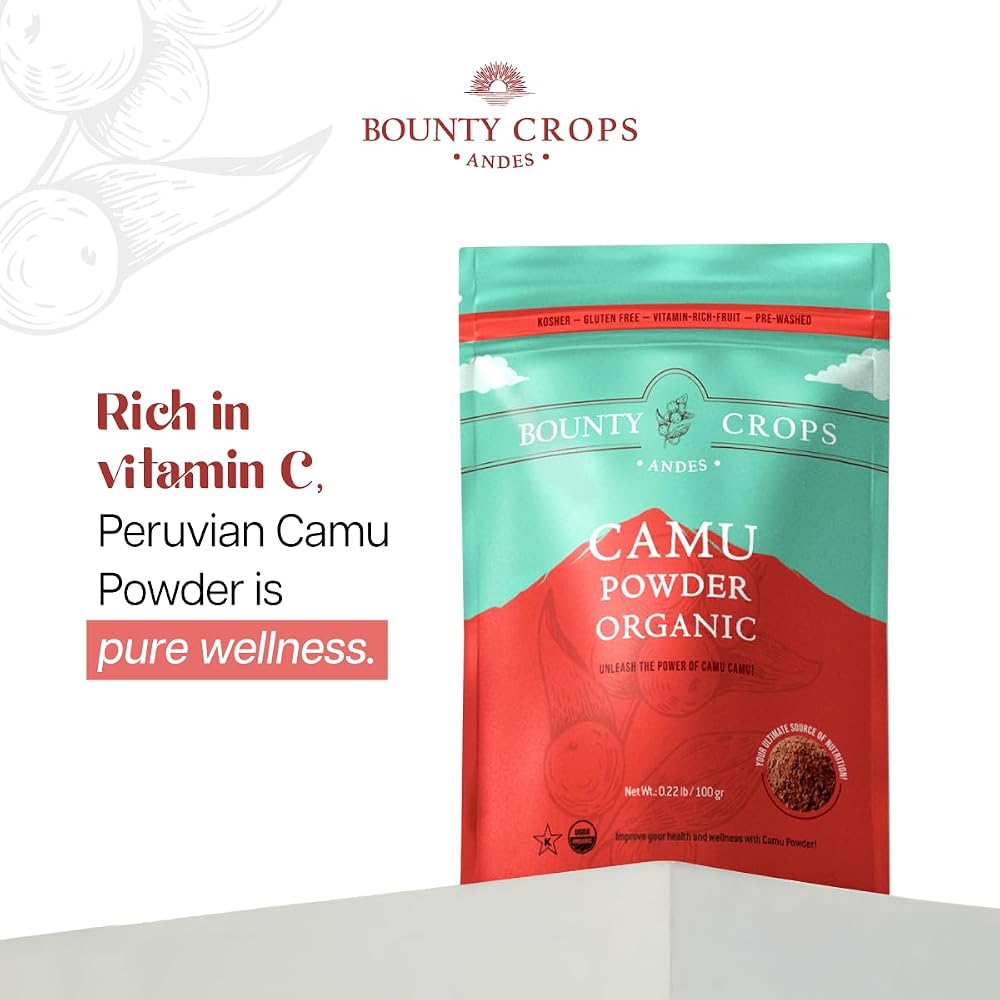 Bounty Crops Organic Camu Camu Powder - 100g - image 6