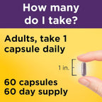 Nature Made Elderberry 400 mg Extract with Vitamin C and Zinc - 120 Capsules - image 5