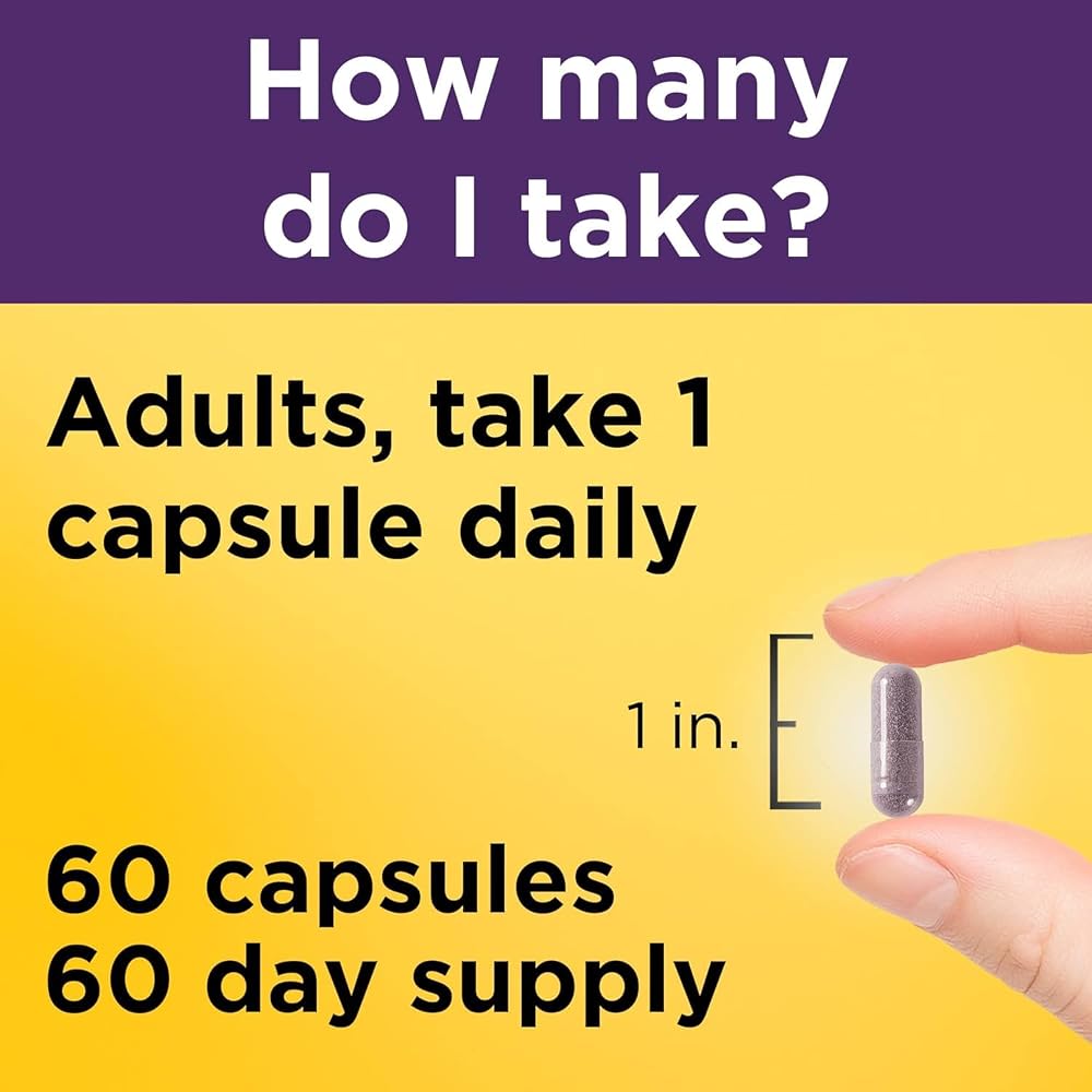 Nature Made Elderberry 400 mg Extract with Vitamin C and Zinc - 120 Capsules - image 5