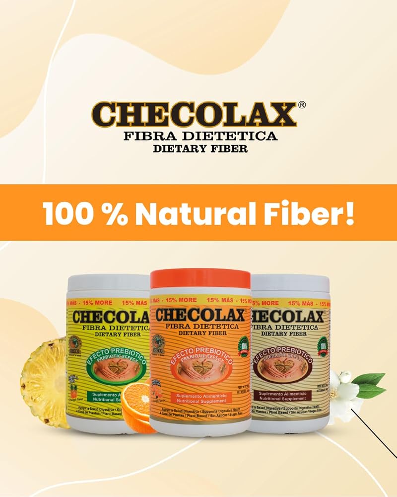CHECOLAX Dietary Fiber Relieves Constipation Naturally