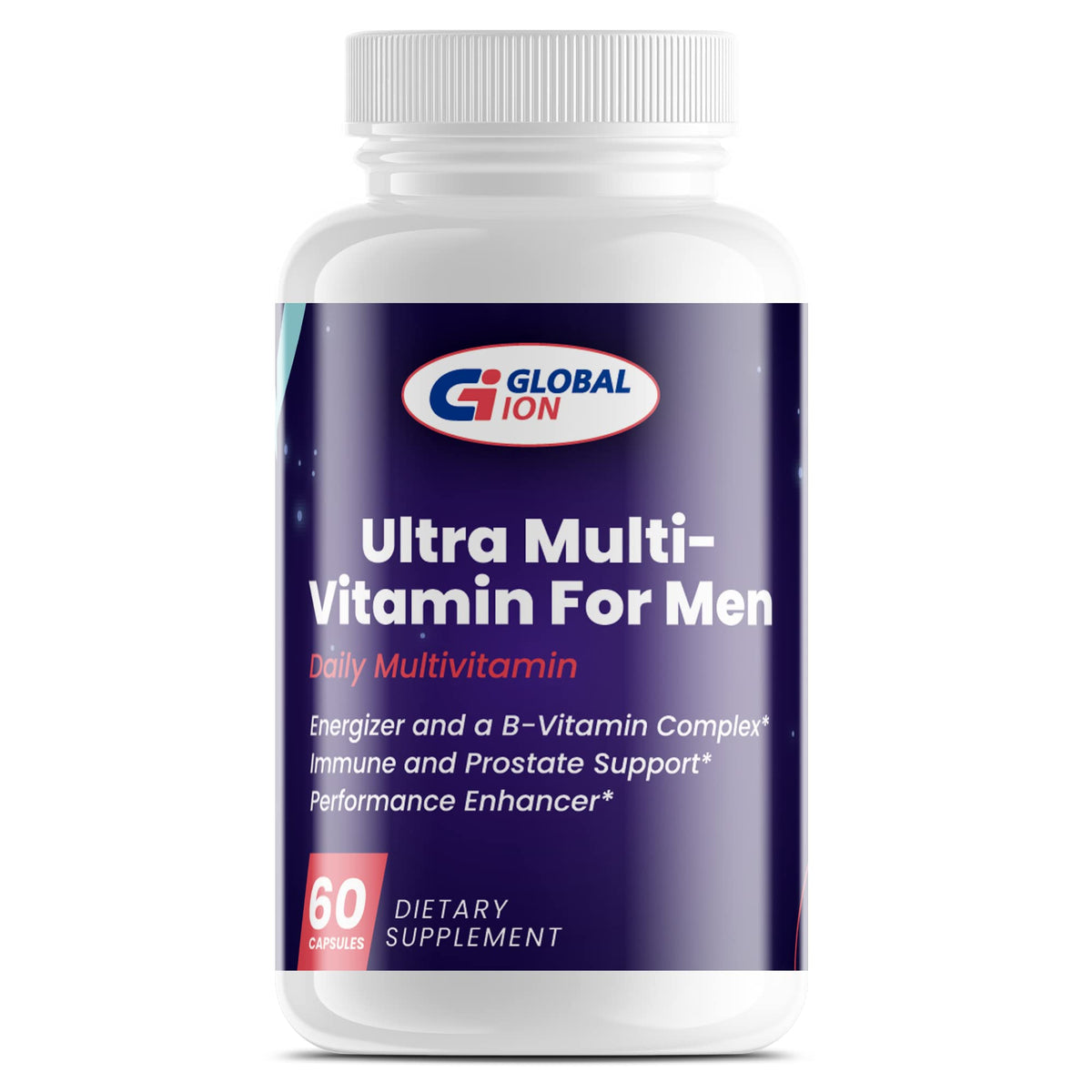 Global Ion Ultra Multivitamin for Men - 60 Capsules