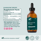 Mountain Meadow Herbs Sunshine Drops Vegan Vitamin D3 - 4 fl oz - image 4
