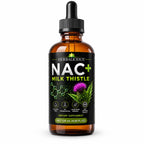 HERBALICIOUS Milk Thistle Extract with NAC Liver Support - 4 Fl Oz