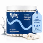 Flyby Electrolyte Capsules, No Added Sugar, Non-GMO - 60 Count