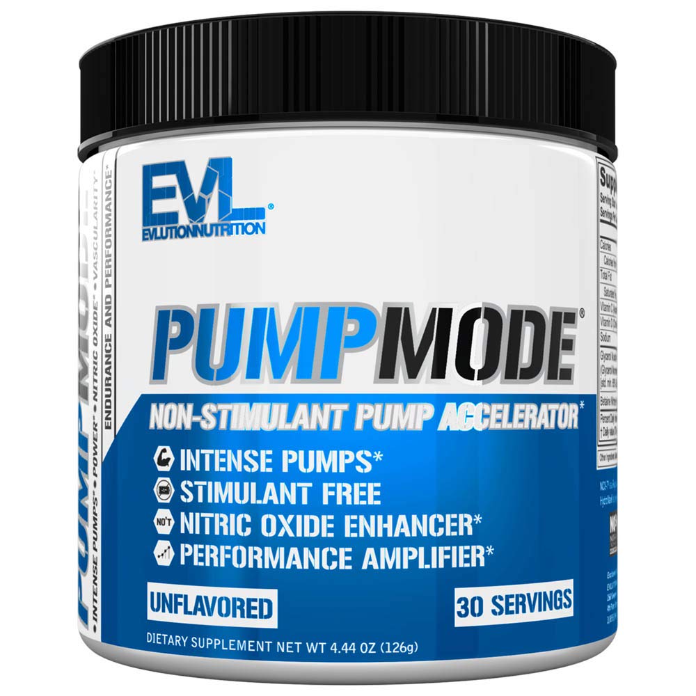 Evlution EVL PumpMode Nitric Oxide Supplement - Nitric Oxide Booster