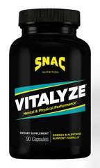 SNAC Vitalyze Mental Alertness & Physical Performance - 90 Capsules