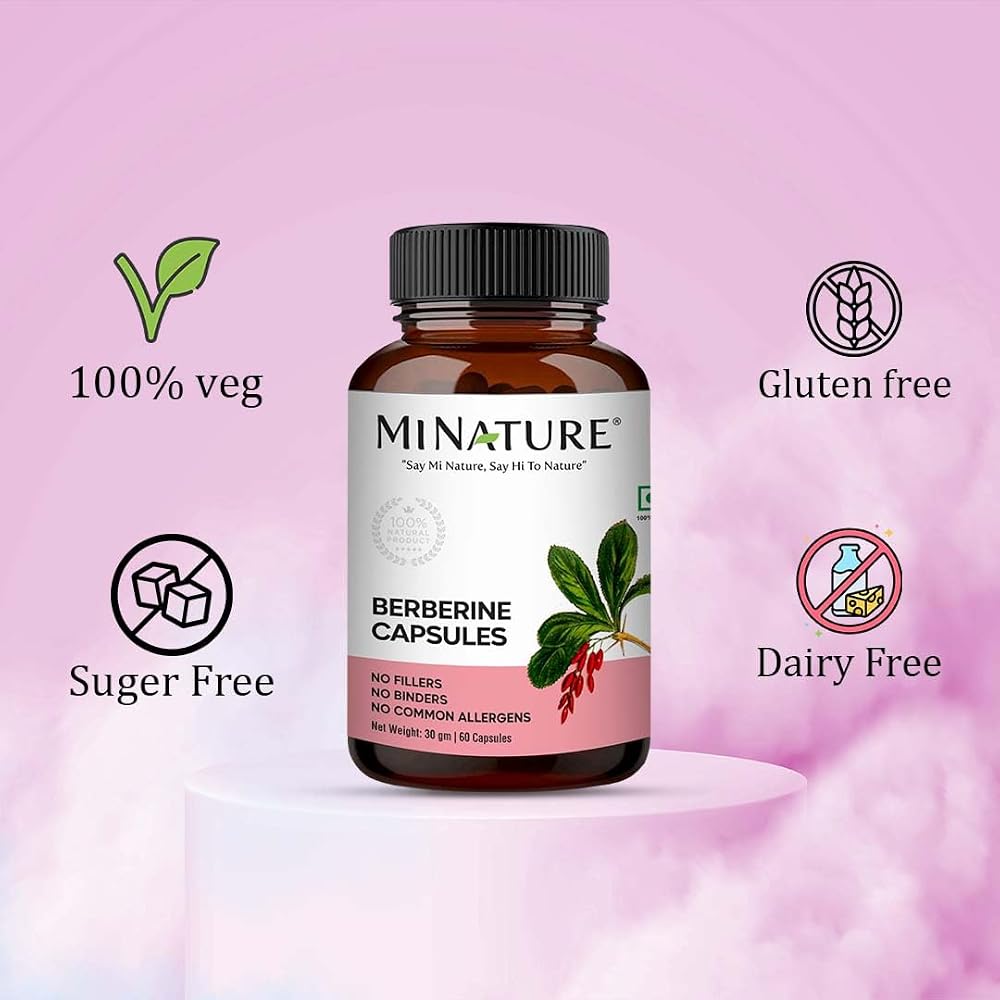 minature Berberine Capsules - 60 Vegetarian Capsules - image 4